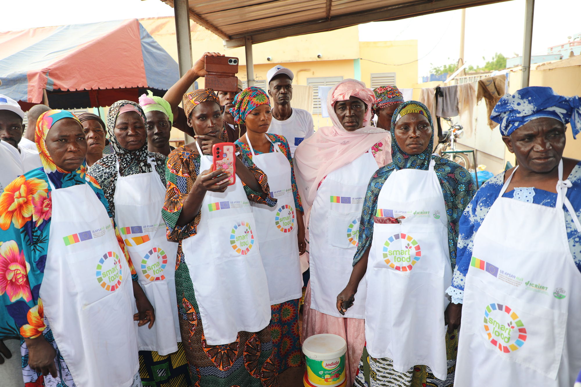 Participants in the UE-ASPAN-Mali activities in Kita.