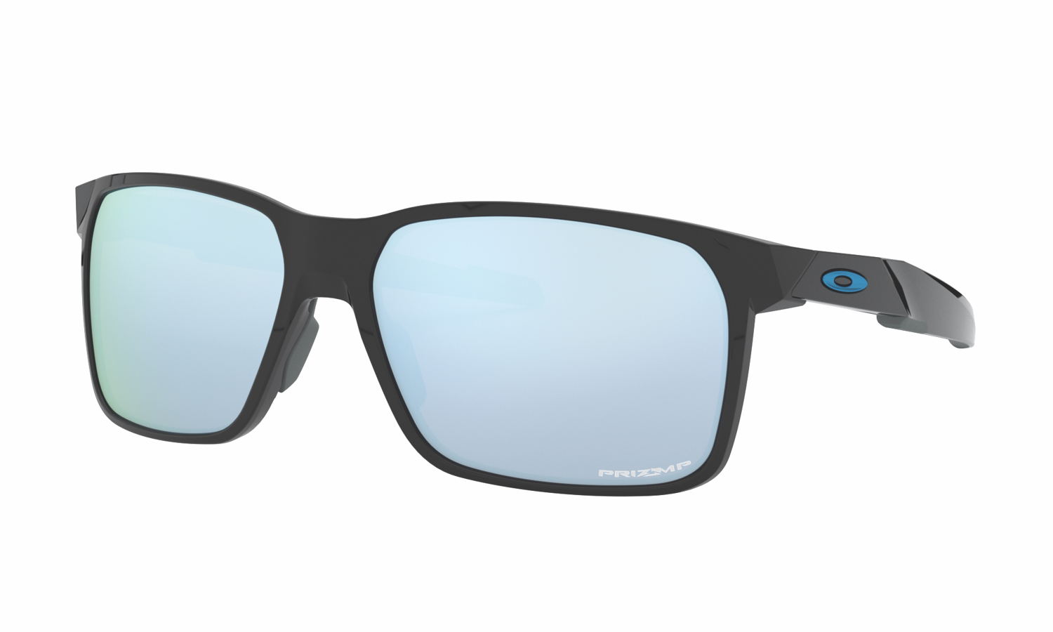 OAKLEY PORTAL X POLISHED BLACK WITH PRIZM DEEP WATER POLARIZED 