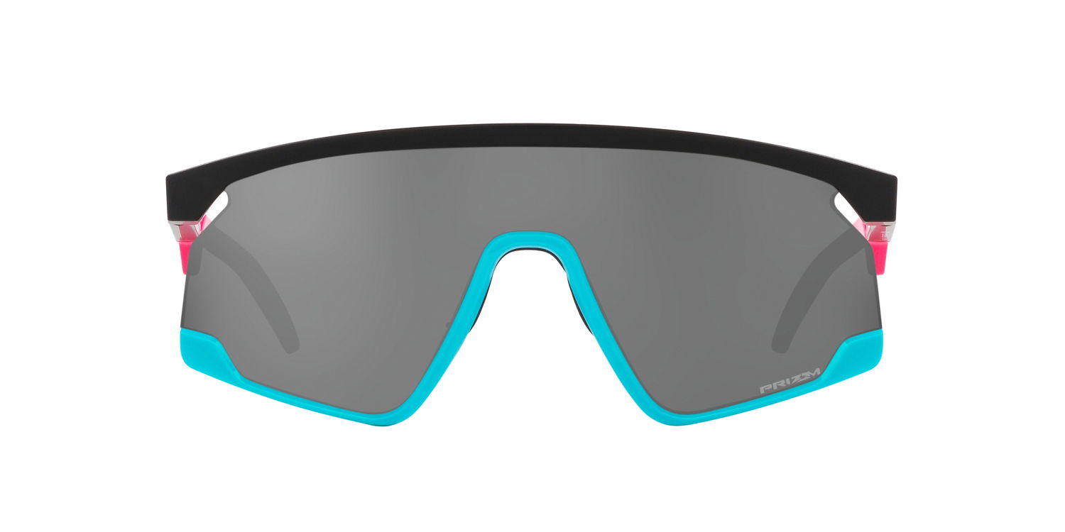 OAKLEY BXTR MATTE BLACK/TEAL WITH PRIZM BLACK (1)