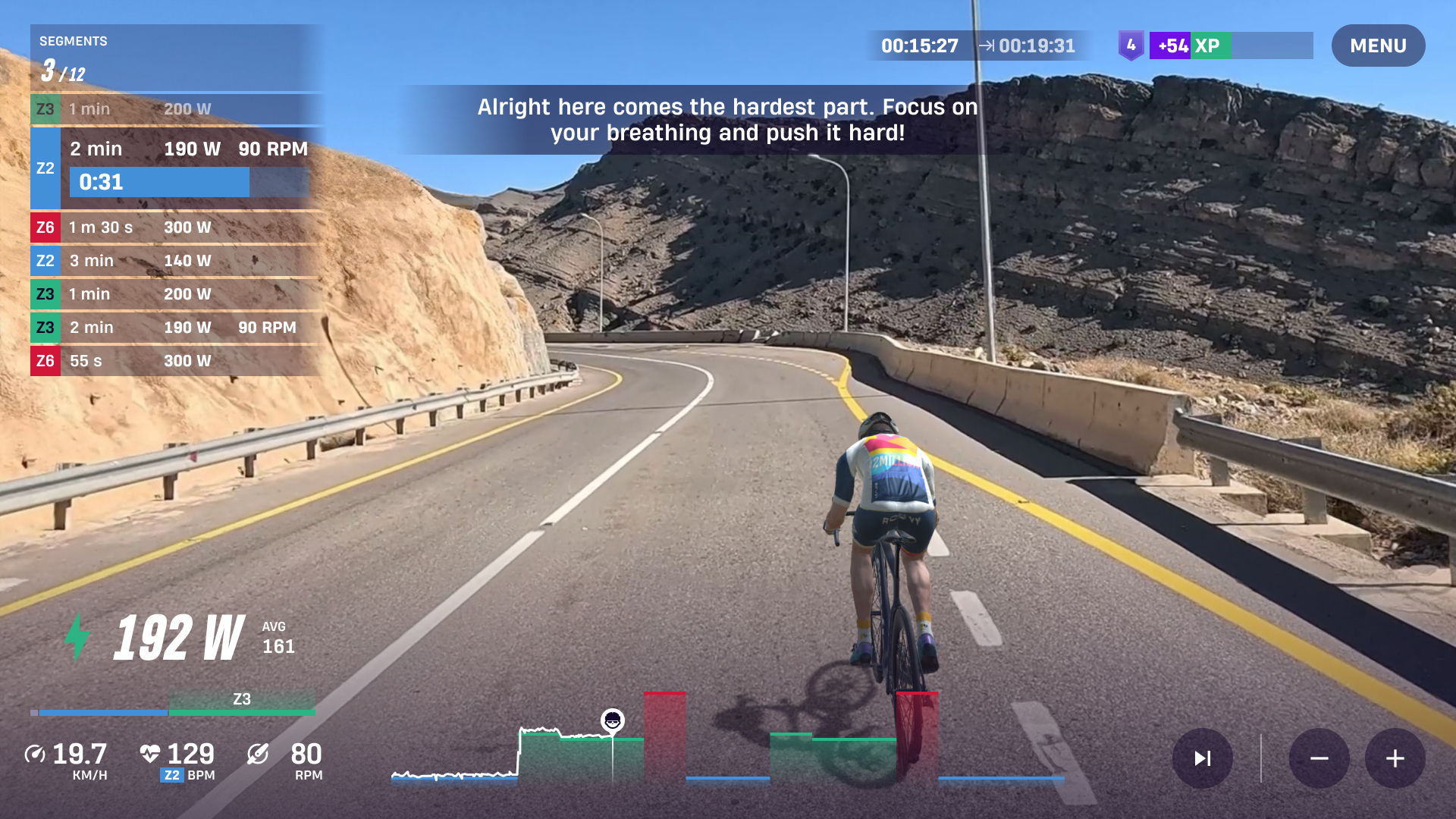 New-Look Workout Interface New-Look Workout Interface