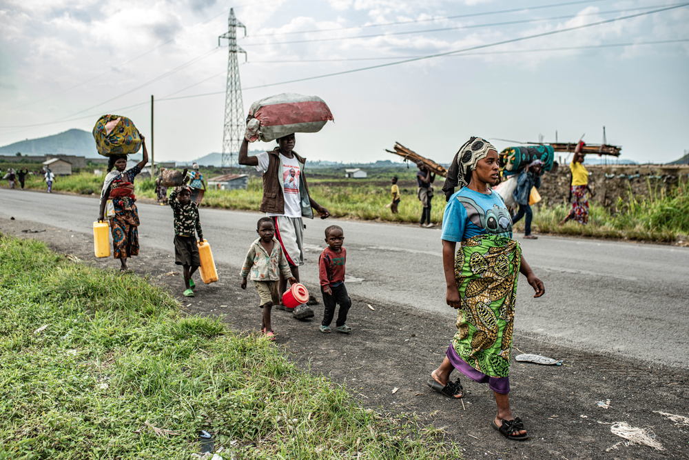 MSF teams have organized mobile clinics in several remote localities in North Kivu to assess the needs of the population and provide support to displaced people from the Goma camps who have returned to their villages of origin. | Date taken: 12/02/2025 | Photographer: Daniel Buuma | Location: DRC