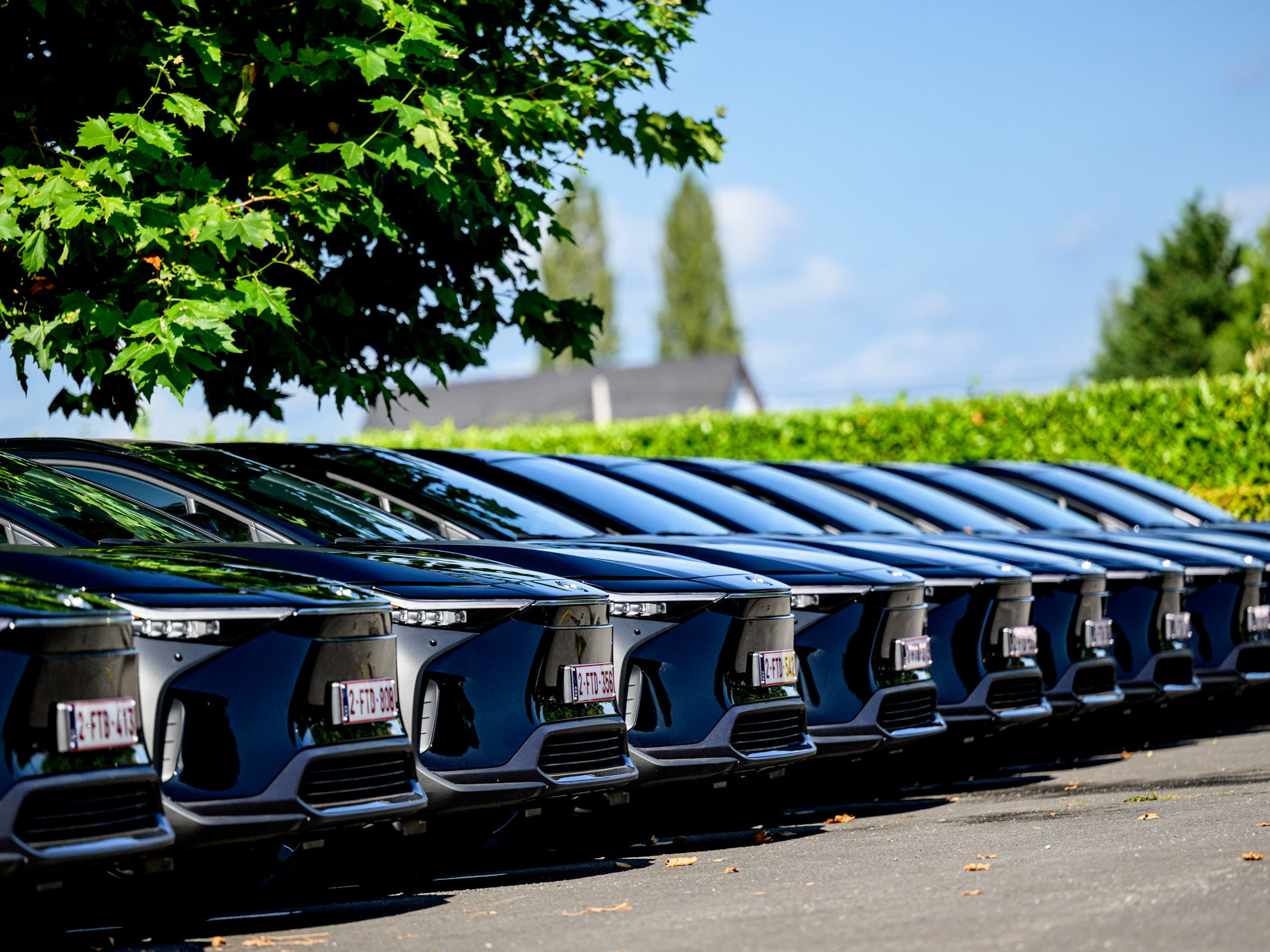 delaware verwelkomt 111 starters met een elektrische Toyota bZ4X bedrijfswagen
