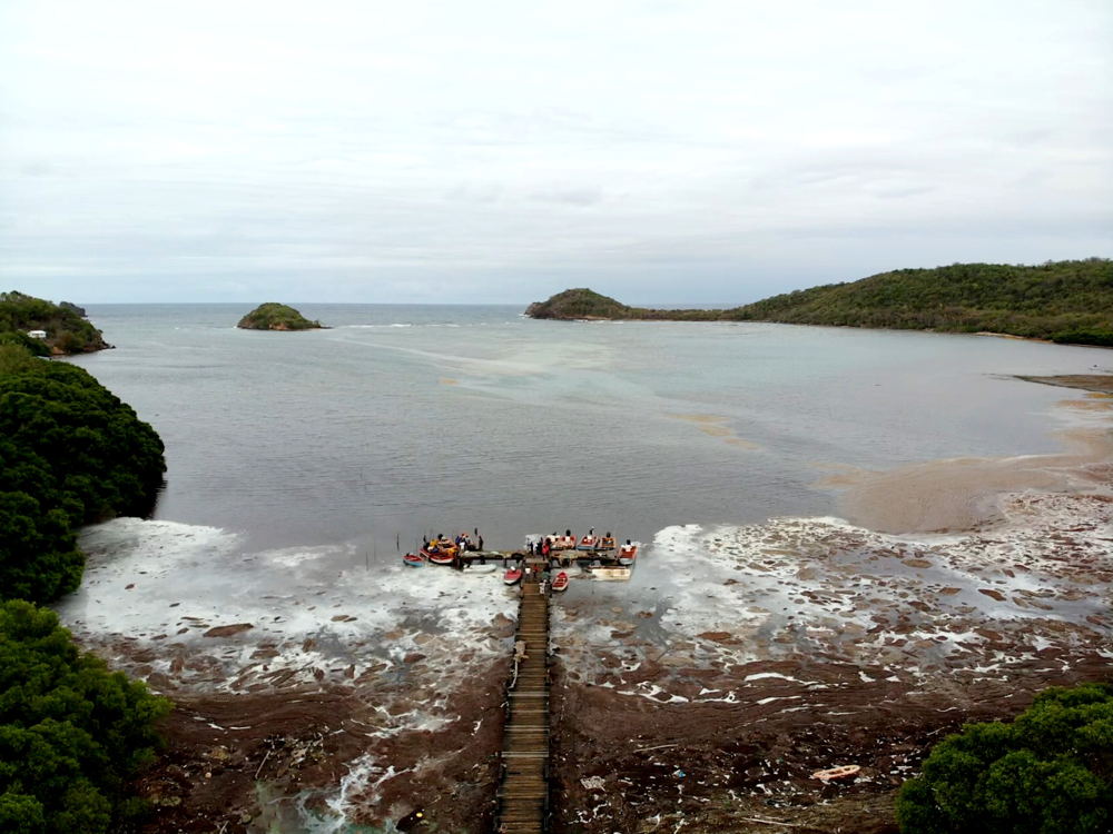 Visit to the Praslin Bay