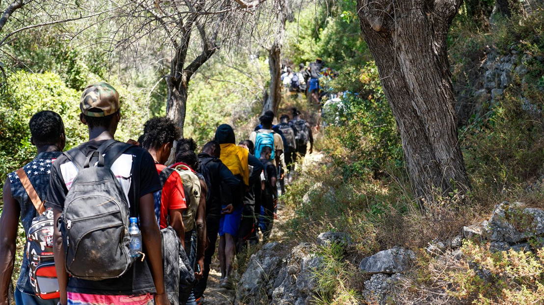 Sur l'île de Samos en Grèce : MSF apporte une aide médicale d'urgence à plus de 570 personnes