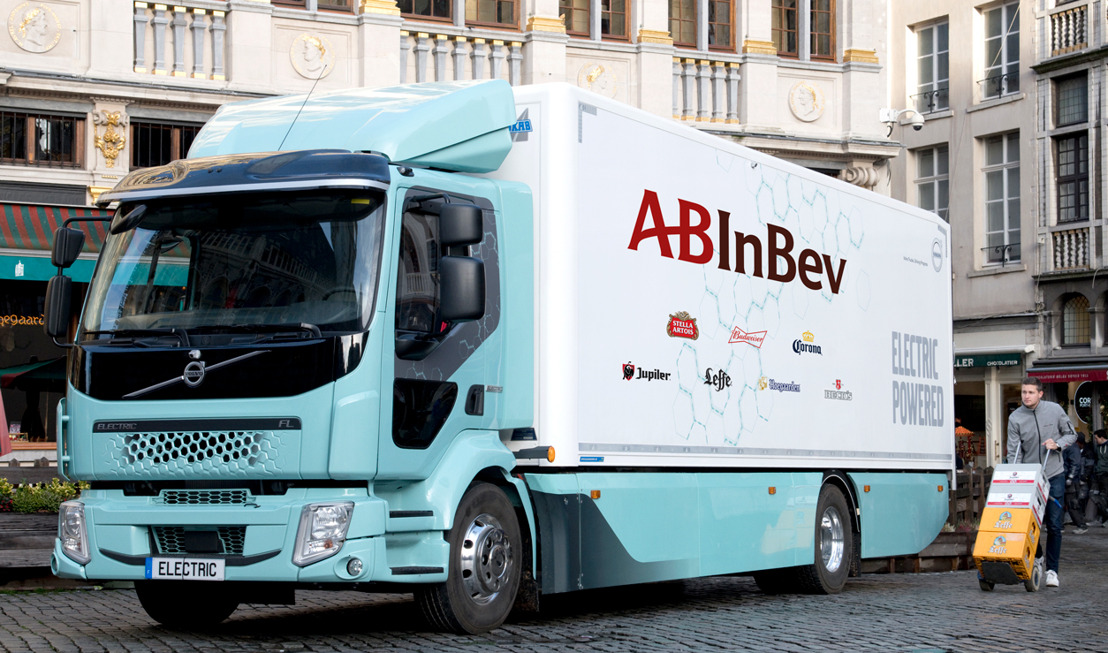 La deuxième e-truck deal pour AB InBev Belgium