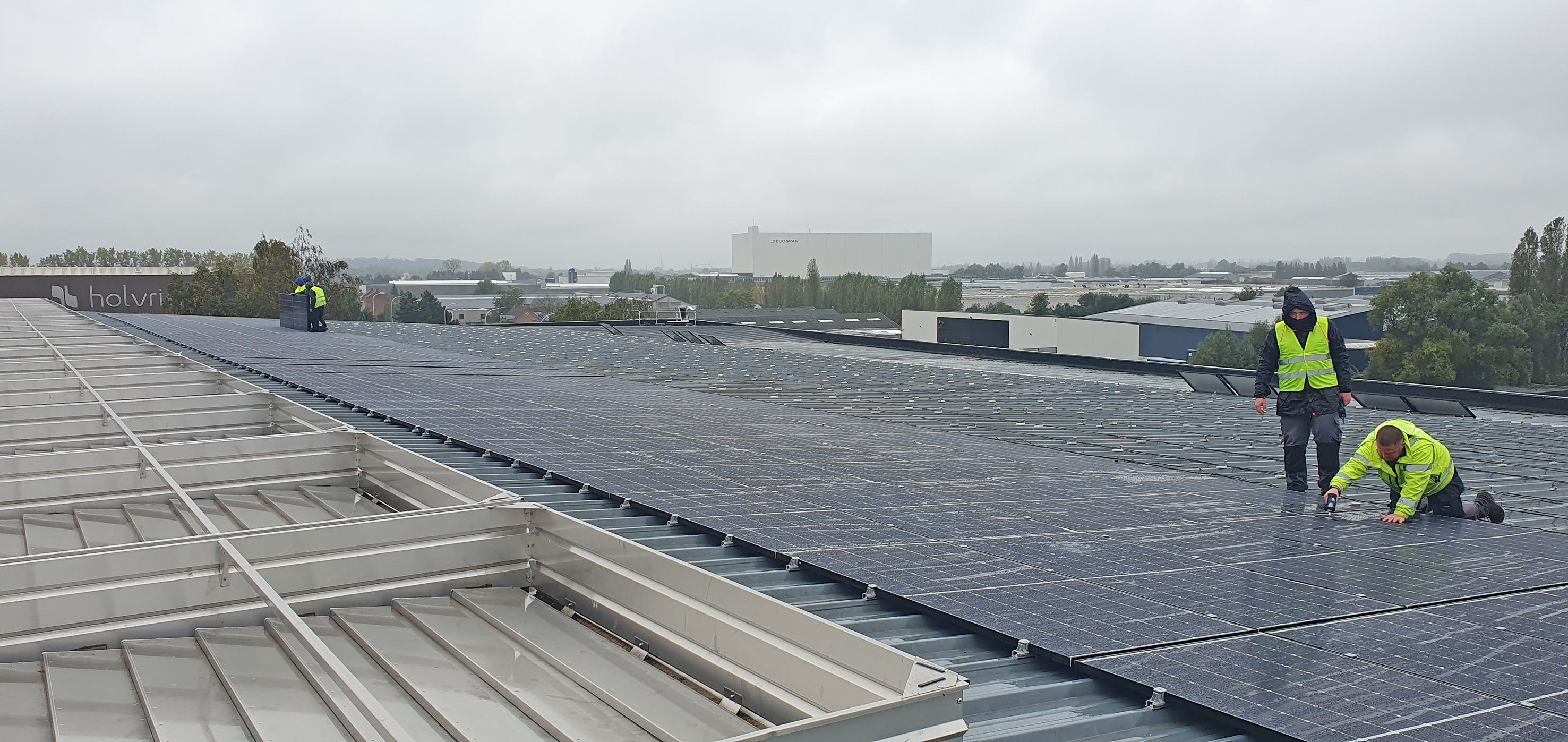 Panneaux solaires sur le toit L5 Ropswalle