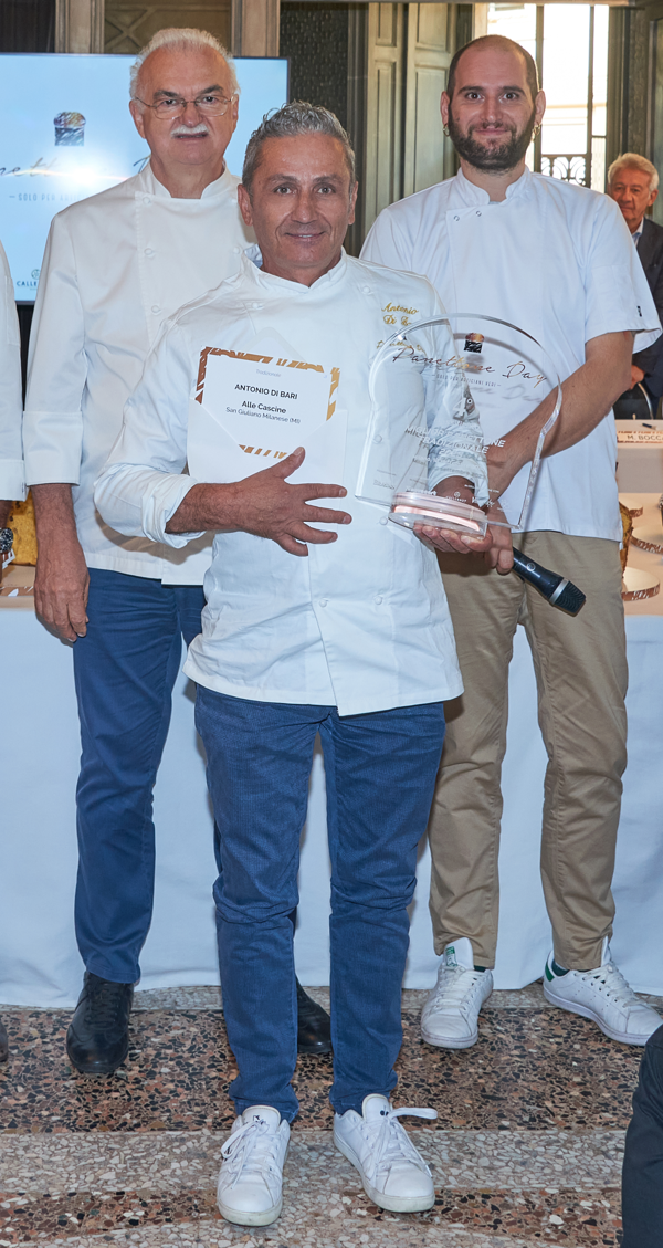 Il pasticcere Antonio Di Bari di San Giuliano Milanese (MI) vince il quarto premio per la categoria Tradizionale all’undicesima edizione di Panettone Day 