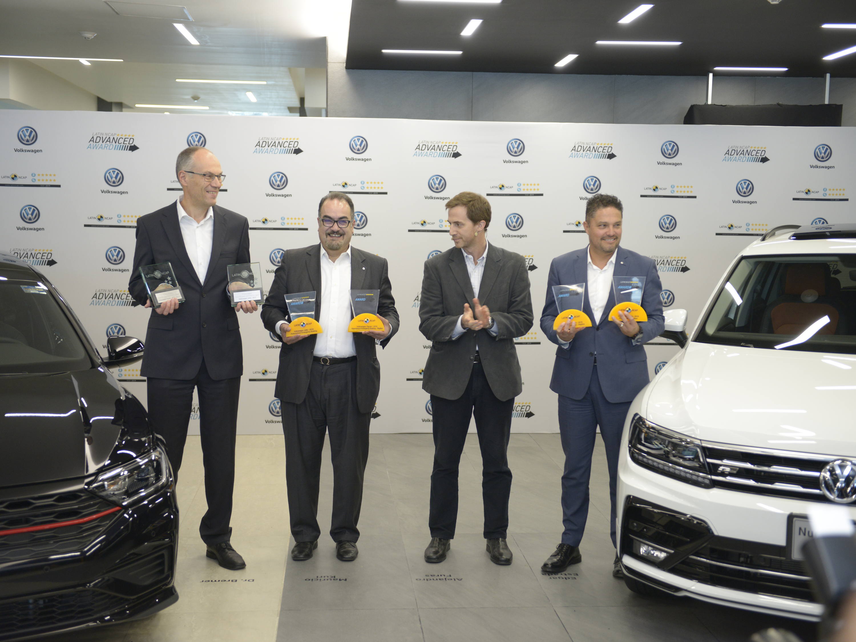 Latin NCAP reconoce a Volkswagen Jetta y Tiguan por elevados estándares de seguridad
