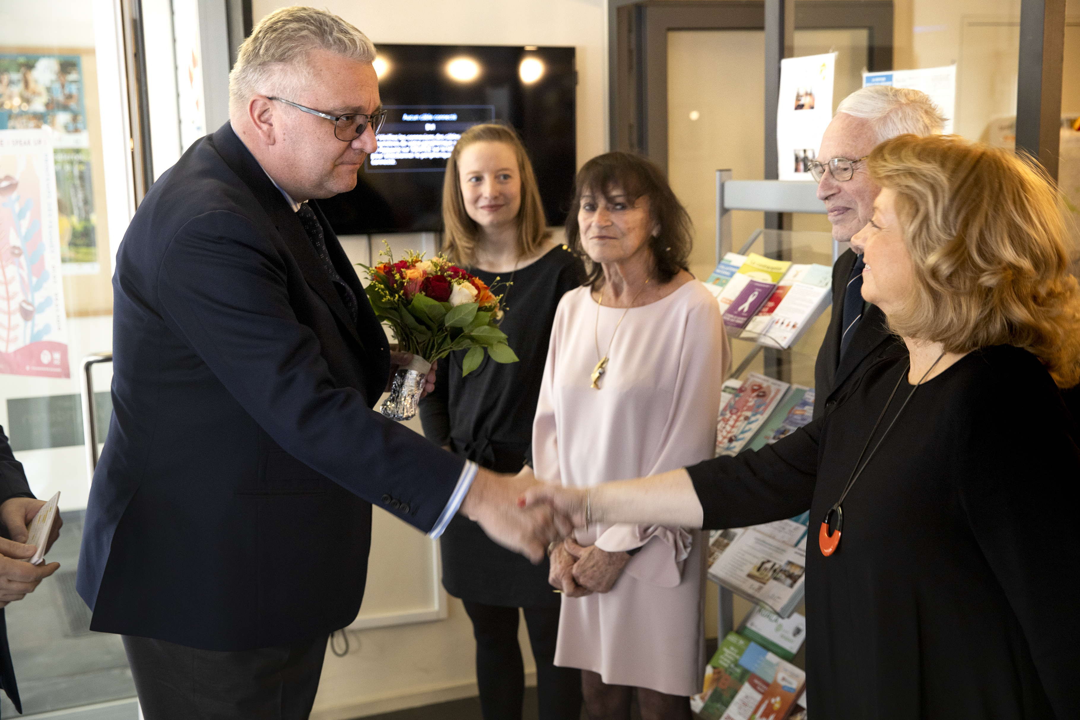 Son Altesse Royale la Princesse Claire de Belgique reçoit l'UnitedHumans Award pour le respect mutuel