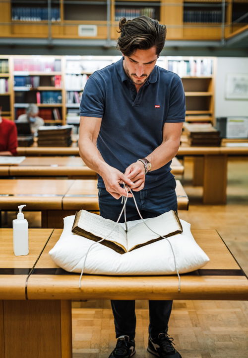 Leeszaal Erfgoedbibliotheek Hendrik Conscience (Antwerpen) | Foto door LUCID