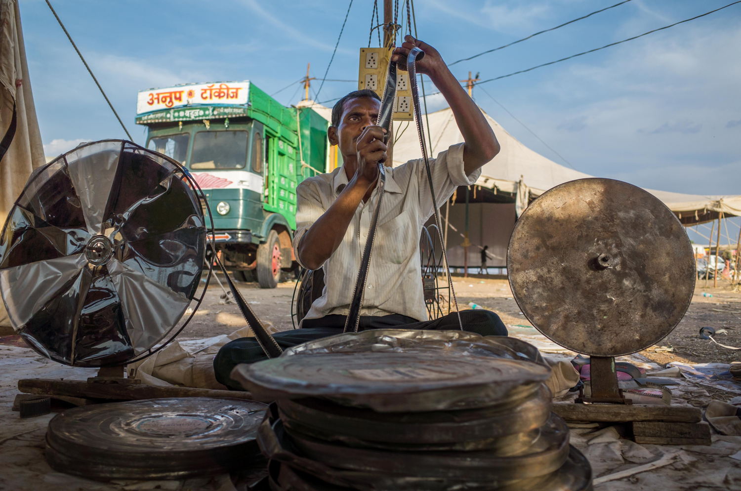 Cinemamedewerkers uit Vlaams-Brabant in India
(c) VRT
