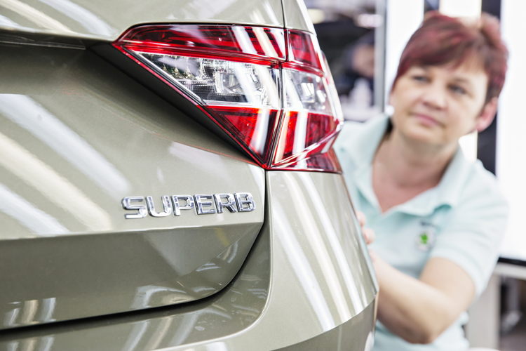In March 2015, the current, third generation was launched, since then, 500,000 ŠKODA SUPERB have been produced. In total, 1.25 million units of ŠKODA's top model have left the assembly line since 2001. In March 2015, the current, third generation was launched, since then, 500,000 ŠKODA SUPERB have been produced. In total, 1.25 million units of ŠKODA's top model have left the assembly line since 2001.