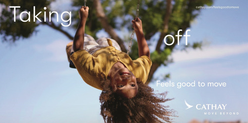 Il nuovo premium lifestyle travel brand “Cathay” viene lanciato globalmente insieme alla campagna “Feels Good To Move”
