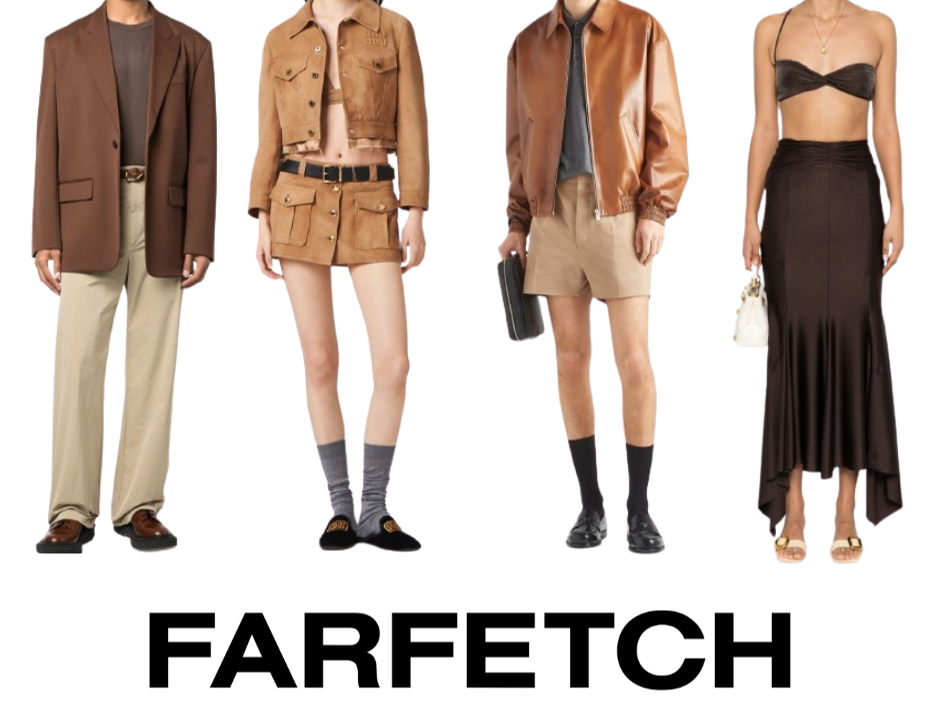 Elegancia en Chocolate: Nueva sección en FARFETCH