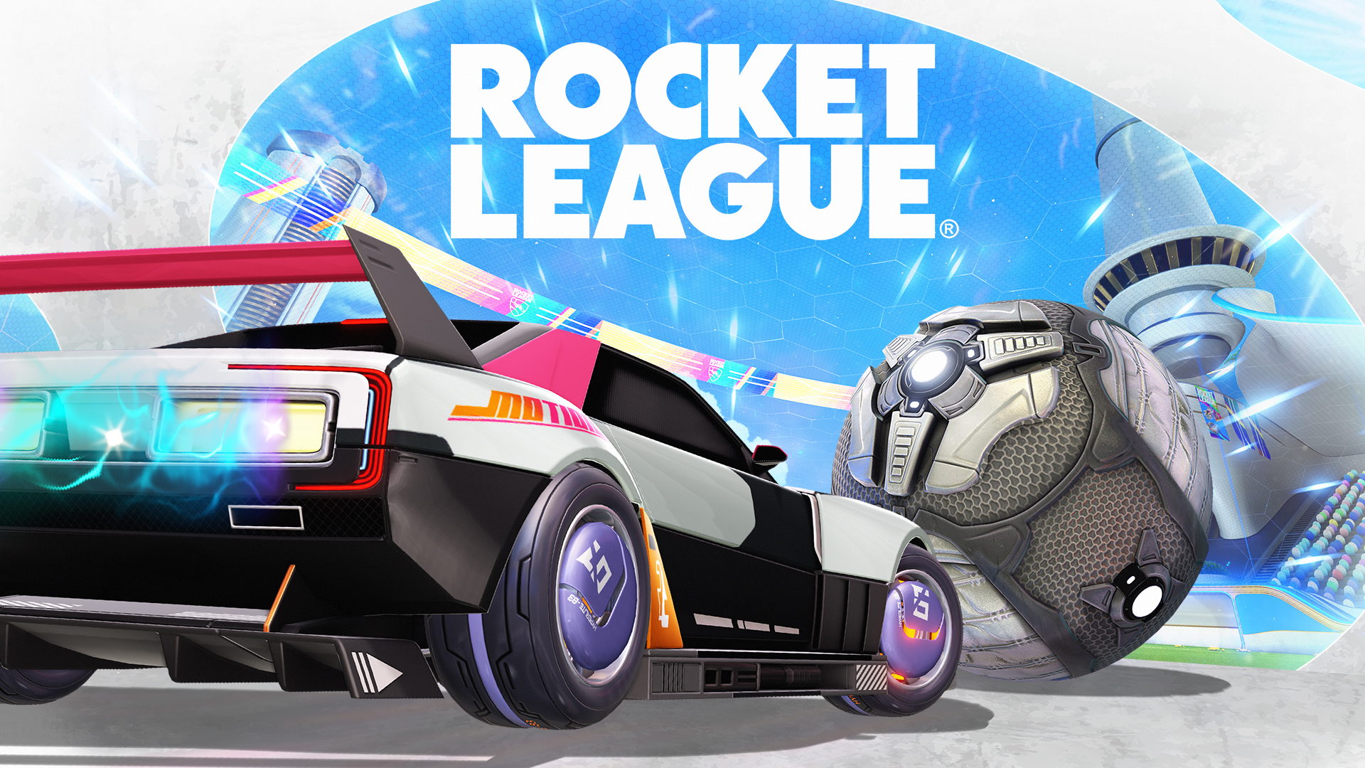 La temporada 18 de Rocket League llega con nuevos Mutators y Crossbar Ping en el Futura Garden Arena, ¡disponible el 14 de marzo!