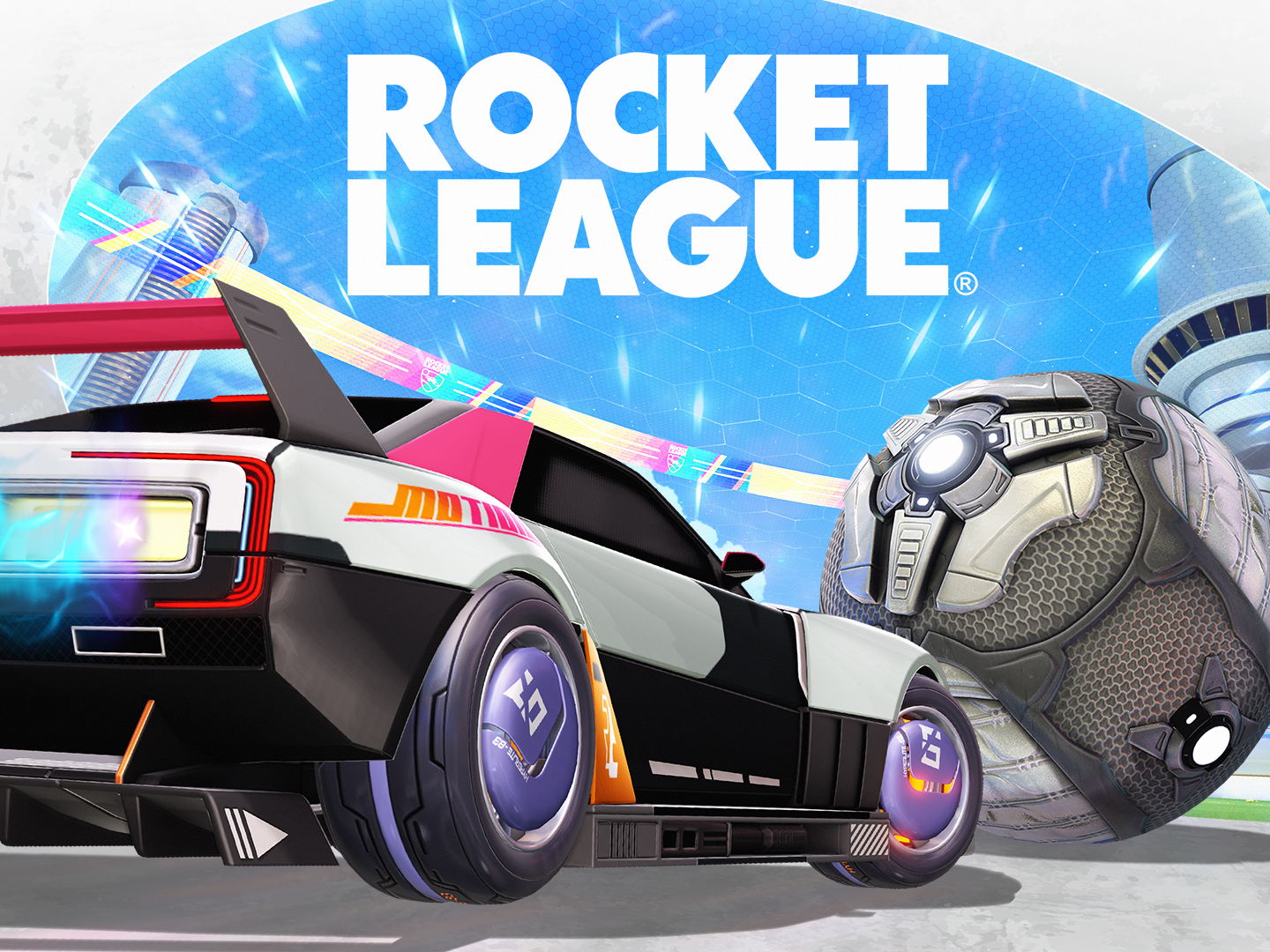 La temporada 18 de Rocket League llega con nuevos Mutators y Crossbar Ping en el Futura Garden Arena, ¡disponible el 14 de marzo!