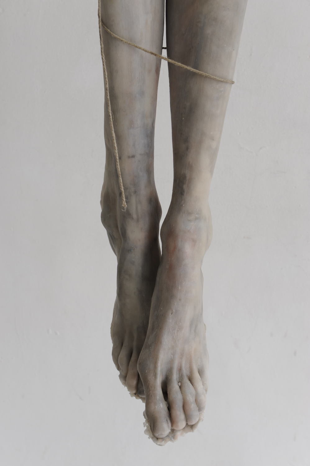 Berlinde De Bruyckere, Invisible Love, 2011 (detail), wax, wood, horse hair leather, rope, textile, iron, epoxy, Private collection Buggenhout, Ghent © Mirjam Devriendt