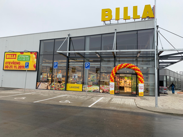 BILLA otevřela novou prodejnu v Chýni