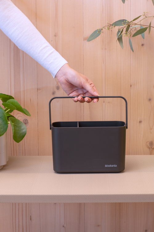 SinkSide Cleaning Caddy - Dark Grey - 8710755233302 Brabantia_6_NR-41228