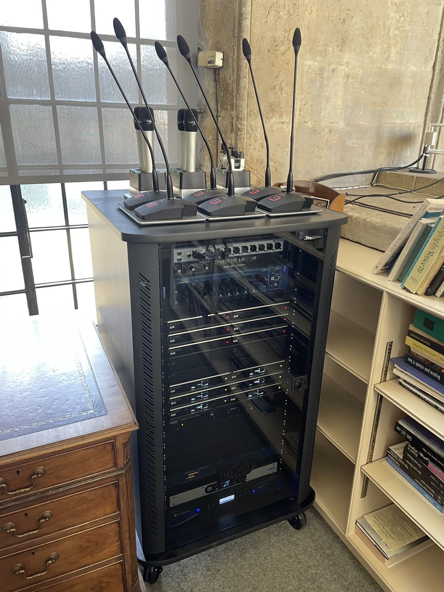 Sennheiser SLDW is developed with the end user in mind and designed for university and corporate use, making it a perfect solution for All Souls College