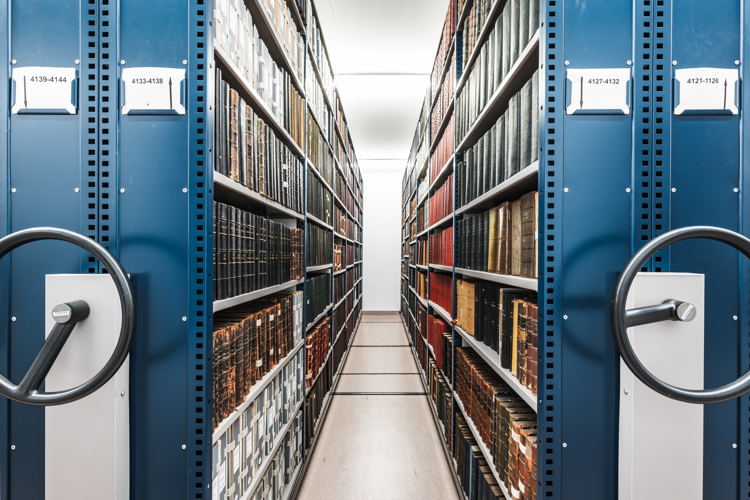 Behoud & beheer Erfgoedbibliotheek Hendrik Conscience (Antwerpen) | Foto door LUCID