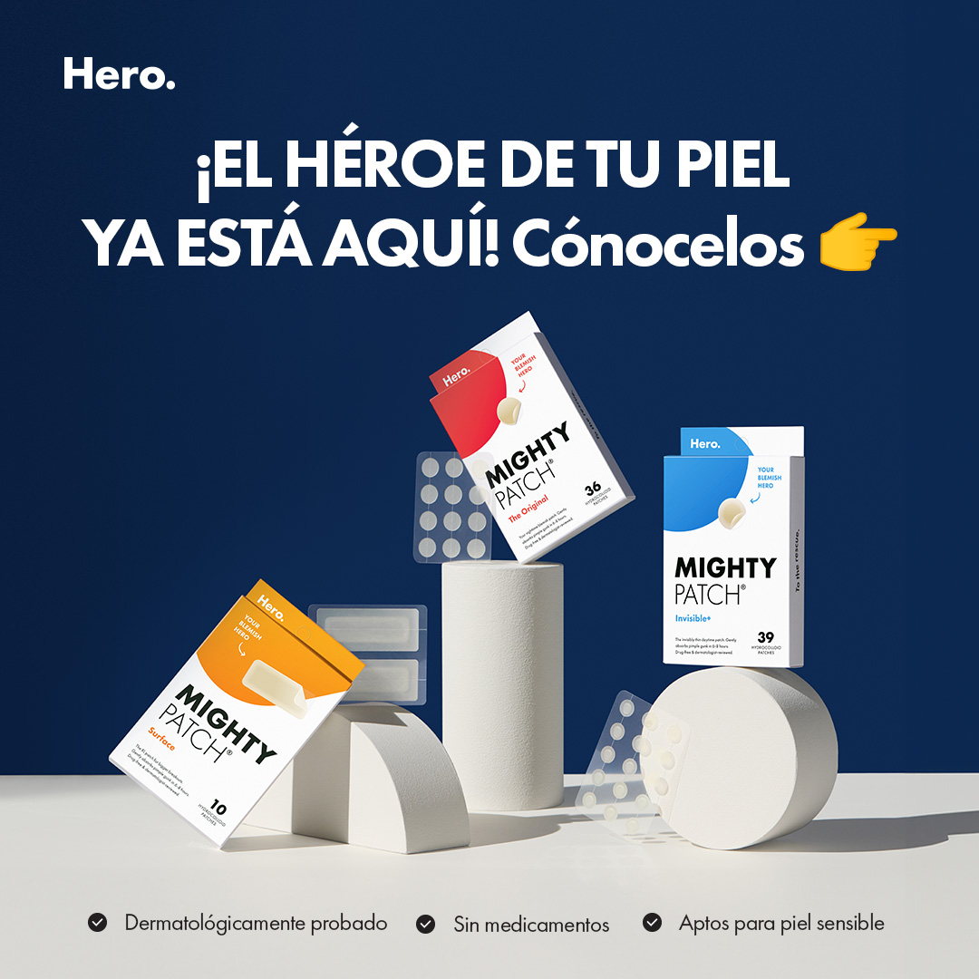 Cortesía de Hero Cosmetics Cortesía de Hero Cosmetics