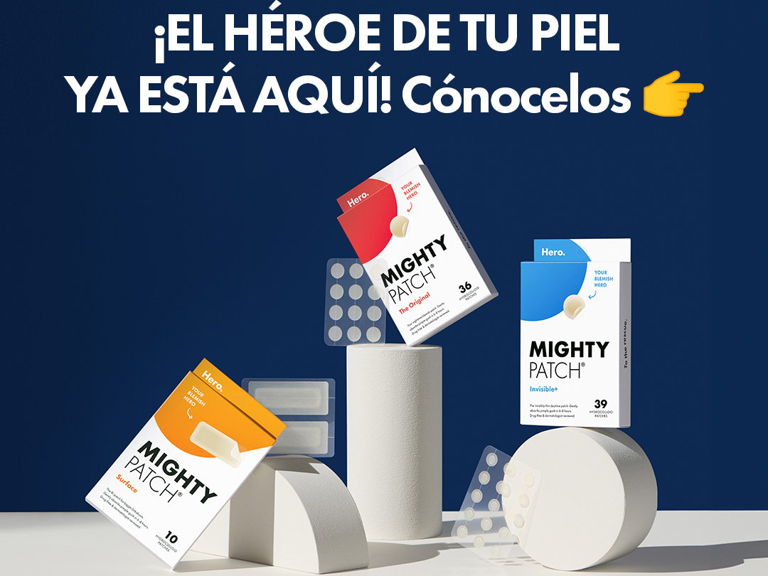 ¡Renueva tu piel esta primavera con Hero Mighty Patch! 