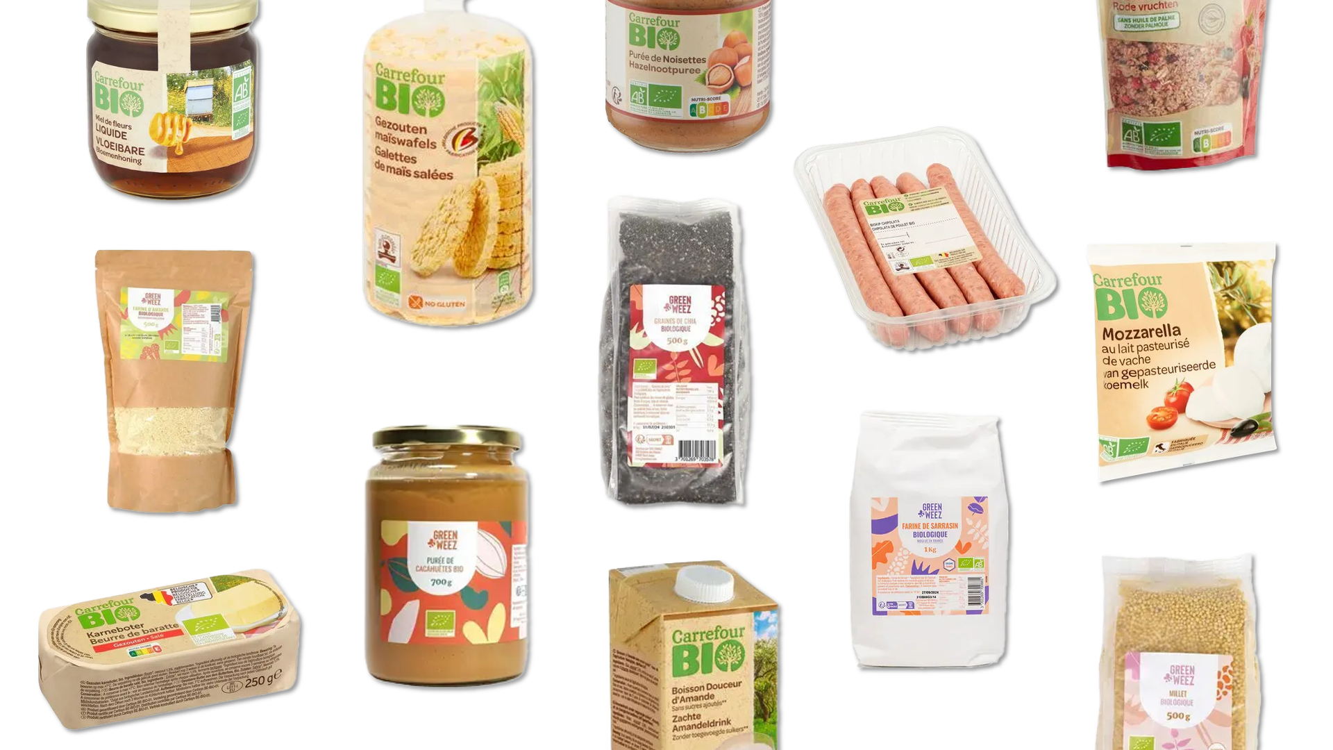 Carrefour Belgique et Greenweez lancent une collaboration exclusive : plus de bio, à prix bas