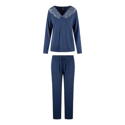 LingaDore FW25 8102 TopANDLongPants DarkDenim 59 95 EUR