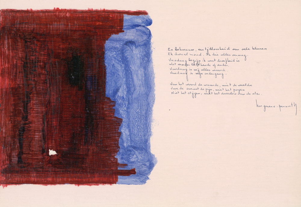 Handschrift Hugues C. Pernath.
