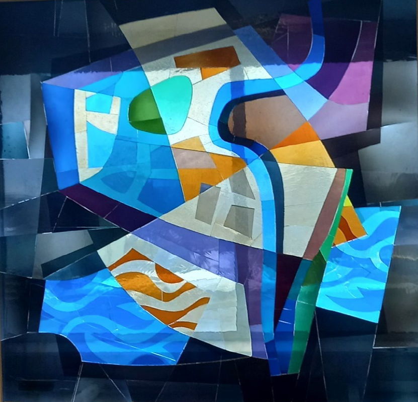 Kunstwerk gered uit ONS-gebouw nu in collectie van Stedelijk Museum Schiedam