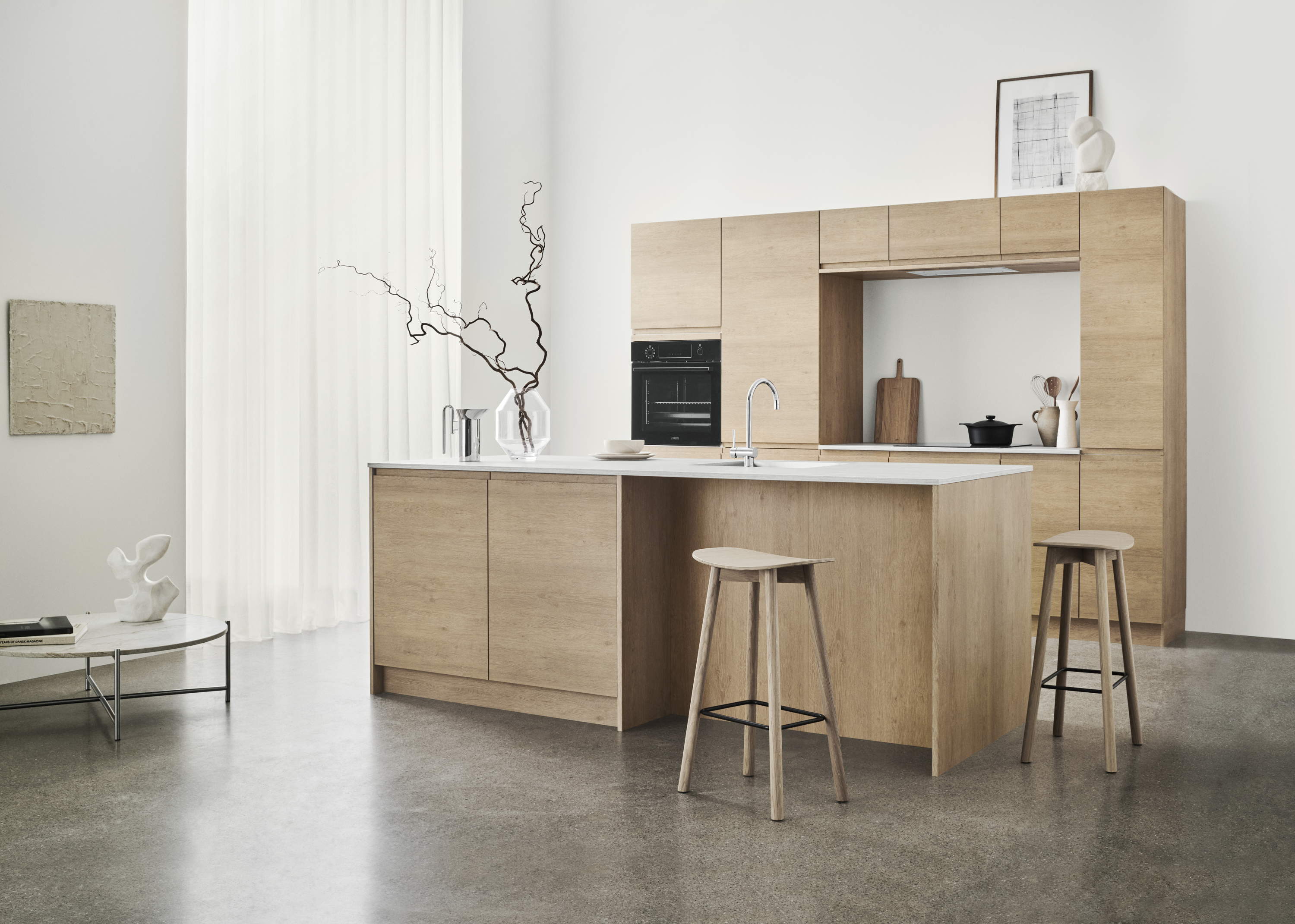 Kvik 'Noliam Wood' & 'Arizona Beige' kitchen