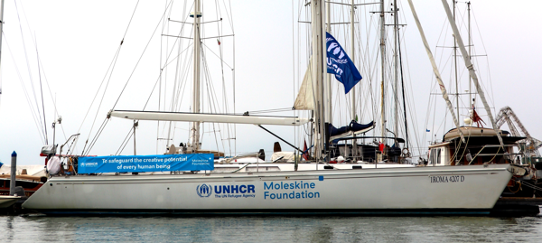 Moleskine Foundation e UNHCR alla Barcolana 2019 per sostenere la cultura del mare e le sue leggi imperative di soccorso e accoglienza