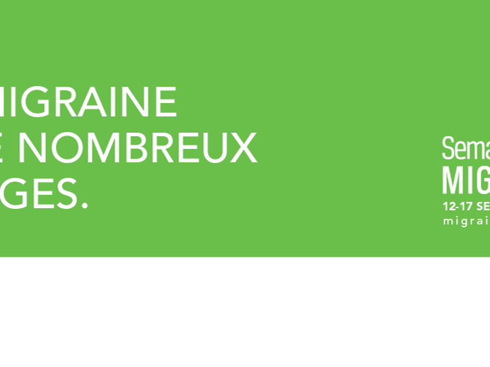 SAVE THE DATE – CONFÉRENCE DE PRESSE À L’OCCASION DE LA 10ÈME SEMAINE DE LA MIGRAINE