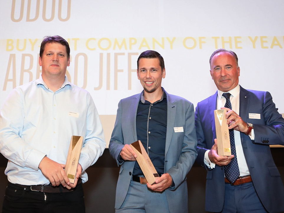 Deliverect, Odoo and Abriso-Jiffy are the winners of the 2021 Private Equity Awards