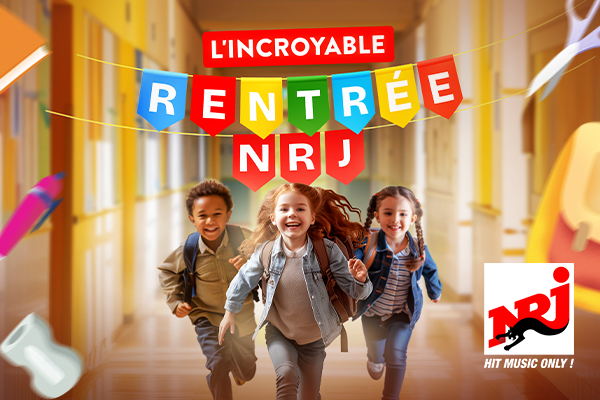 NRJ aide les enfants moins chanceux pour la rentrée scolaire !