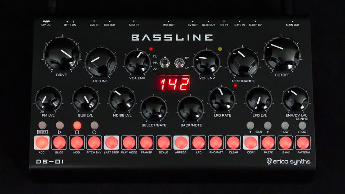The Bassline You've Been Waiting For: Erica Synths Introduces DB-01