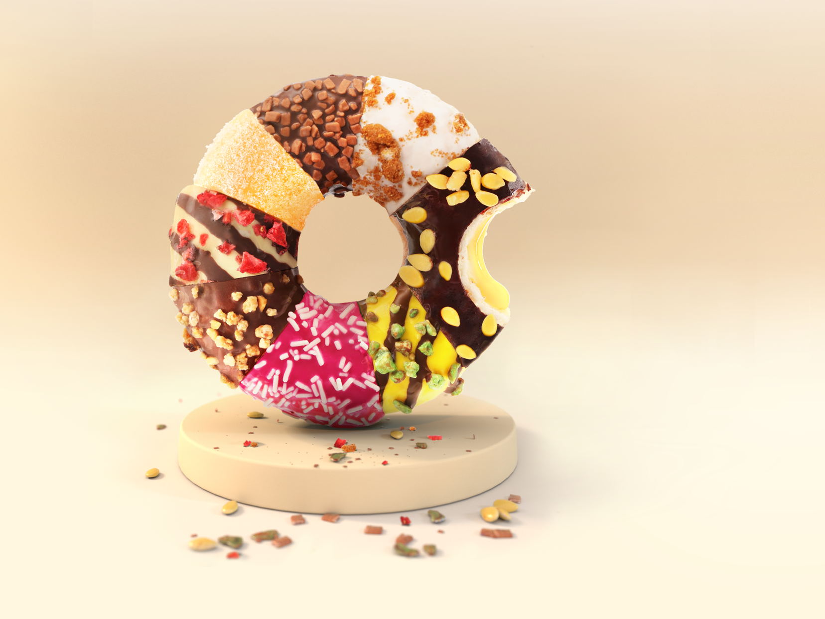 Panos zet fors in op donuts en lanceert exclusieve Hé Clair!-donut met uniek recept