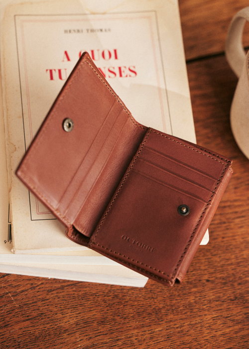 Octobre Editions - Porte-monnaie Cornell Camel