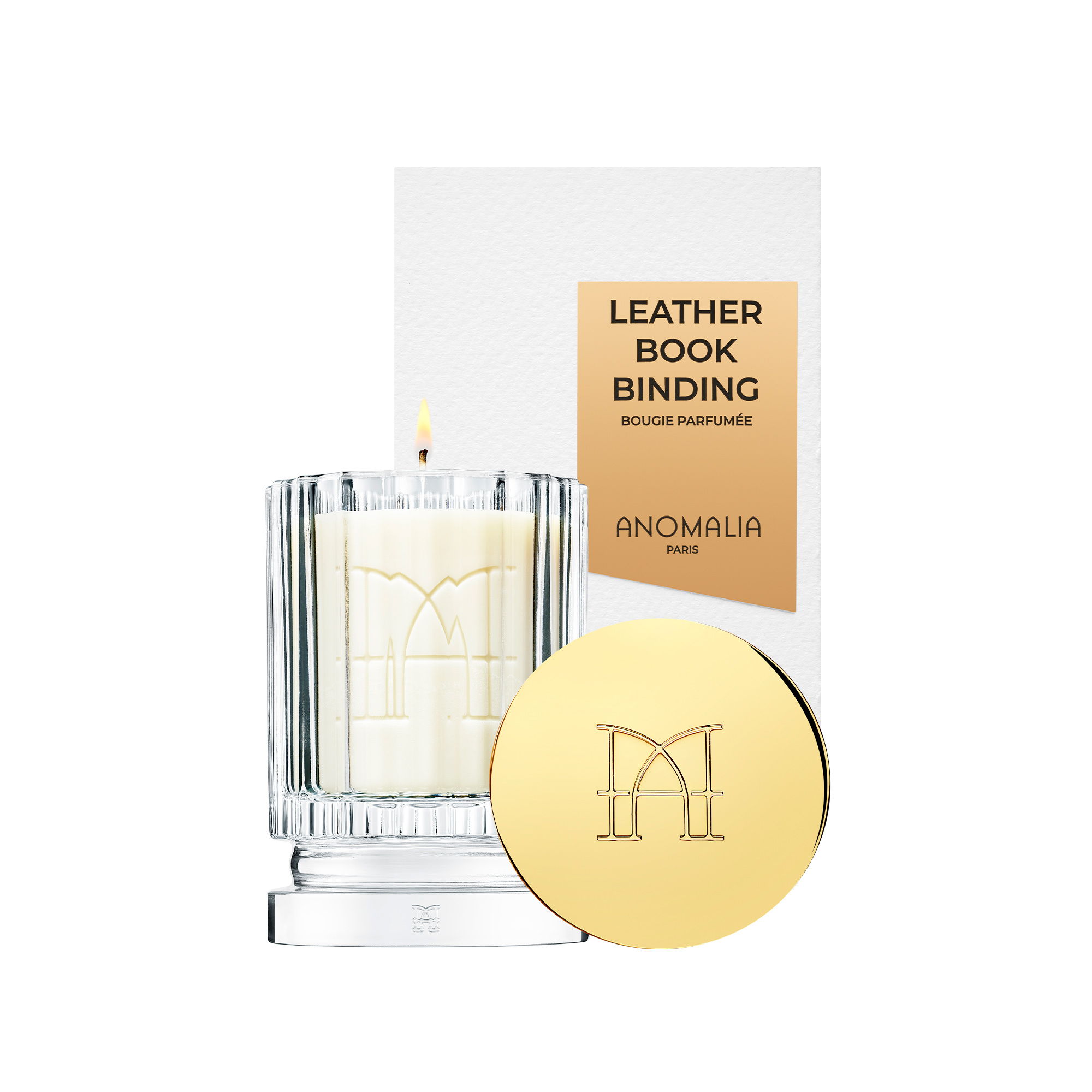 Scented Candle Leather Bookbinding 230 gr | €145