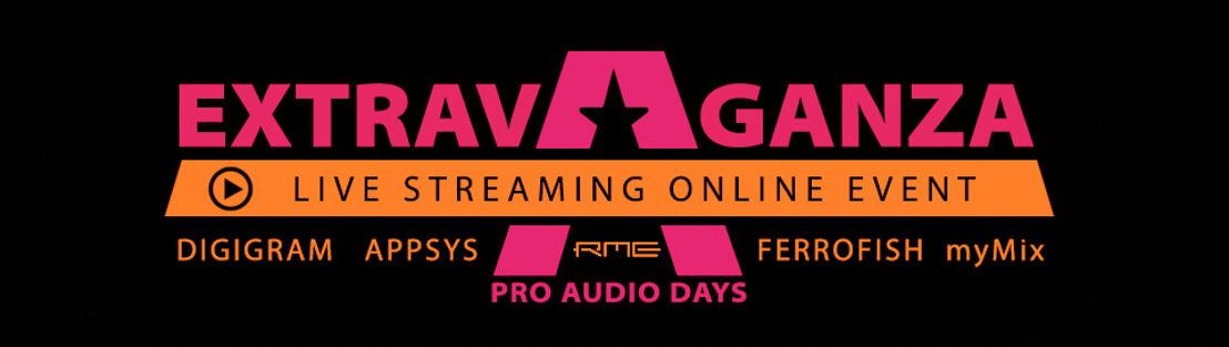 Synthax Unites Audio Community with Virtual ‘Extravaganza Pro Audio Days’ Event Featuring Performances, Demos & Educational Sessions