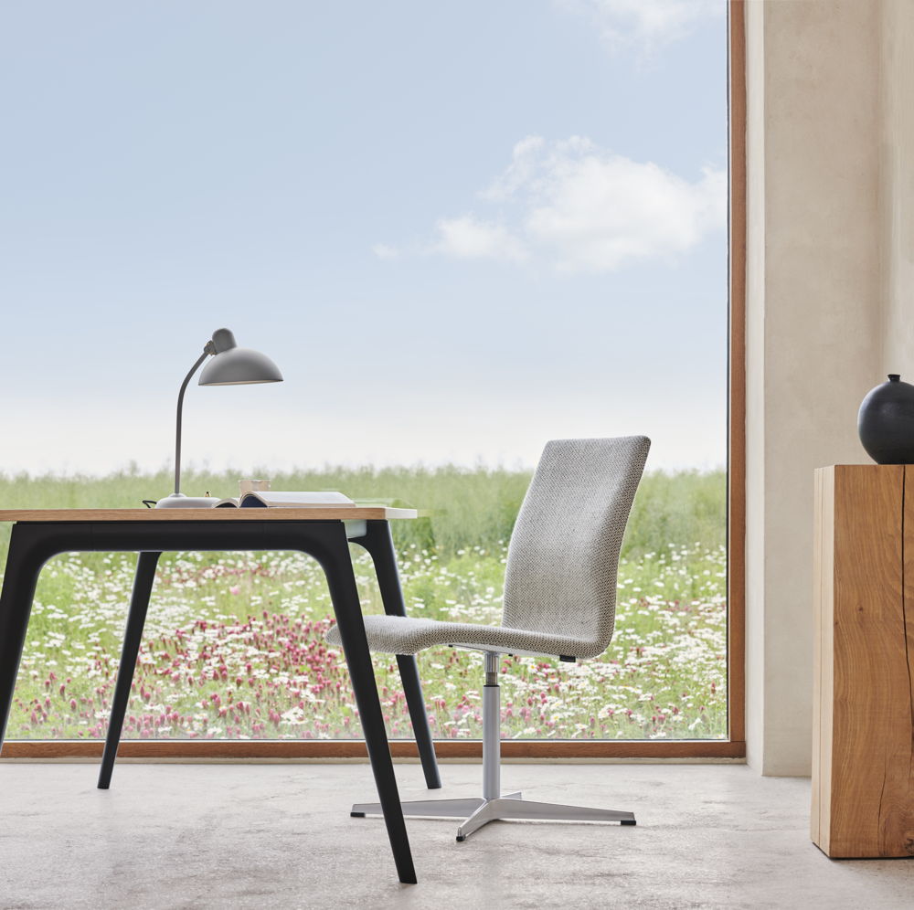 Fritz Hansen_Pluralis table and Oxford chair