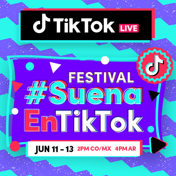 TikTok anuncia #SuenaEnTikTok, el festival musical más grande en la historia de la plataforma en América Latina