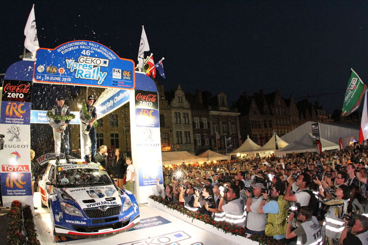 Podium Ieper 2010