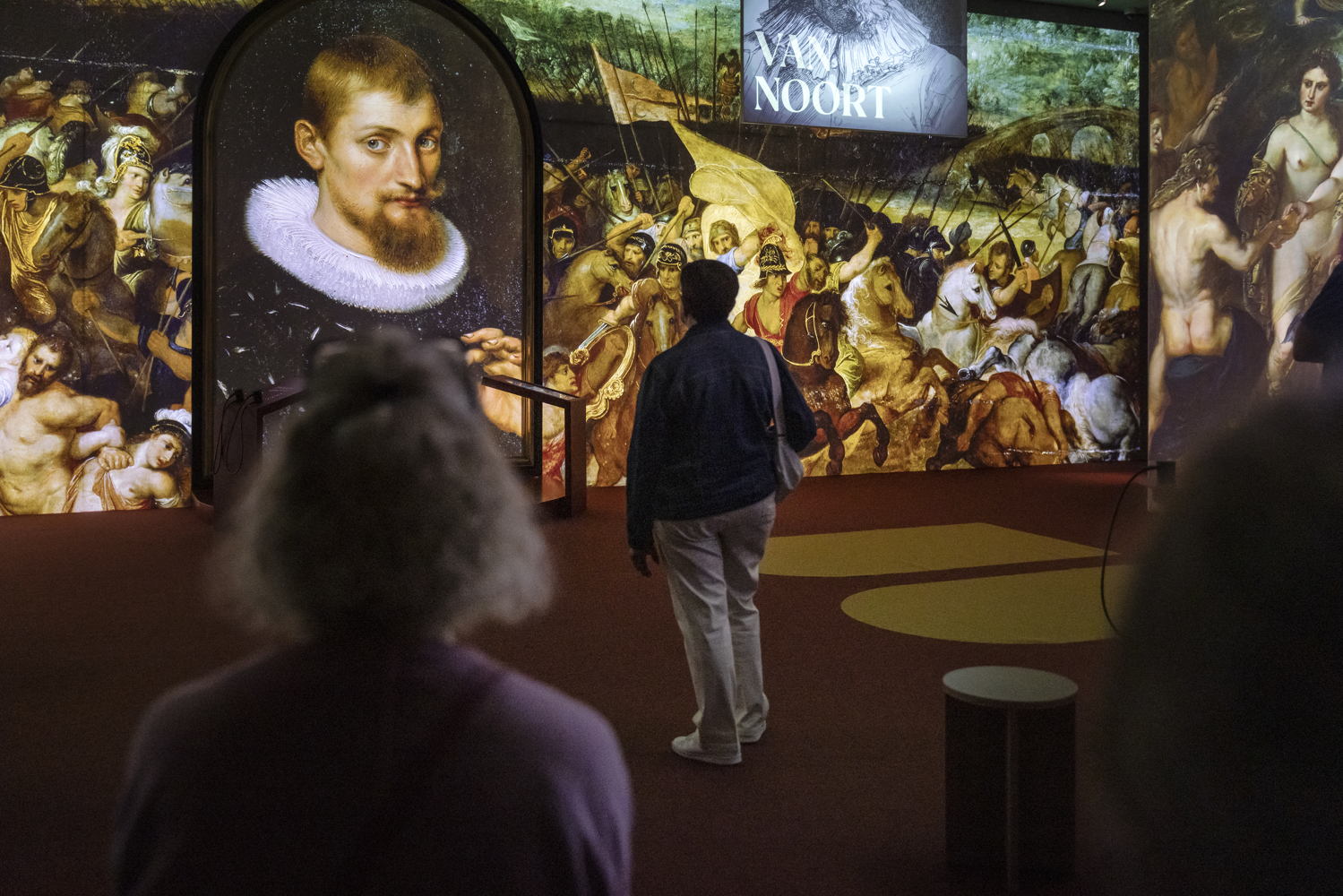 Rubens Experience Rubenshuis, show beeld Van Noort, foto Ans Brys