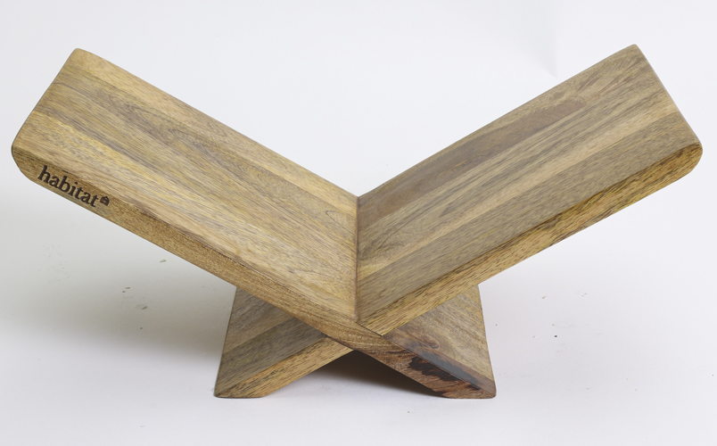 Habitat Mango Wood Bookstand, £18