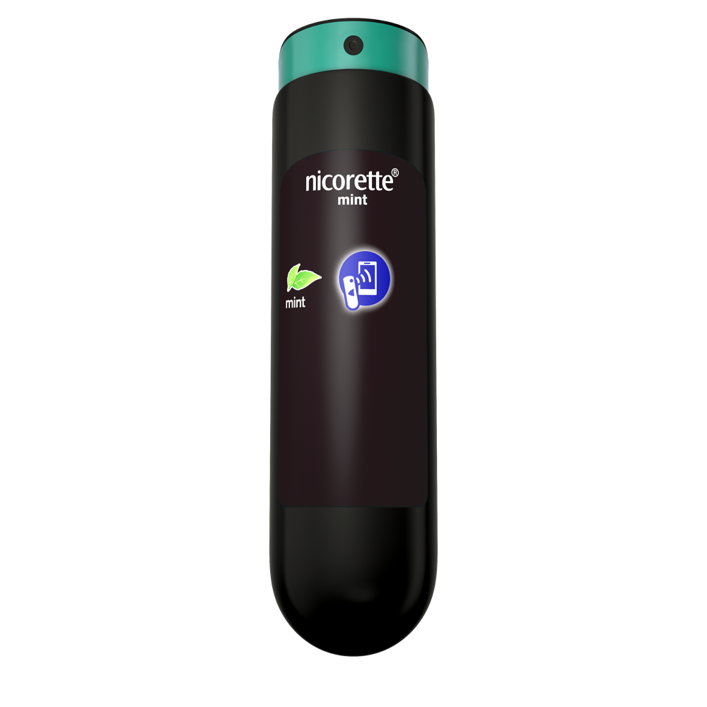  nicorette® Spray mint mit frischem Minzgeschmack