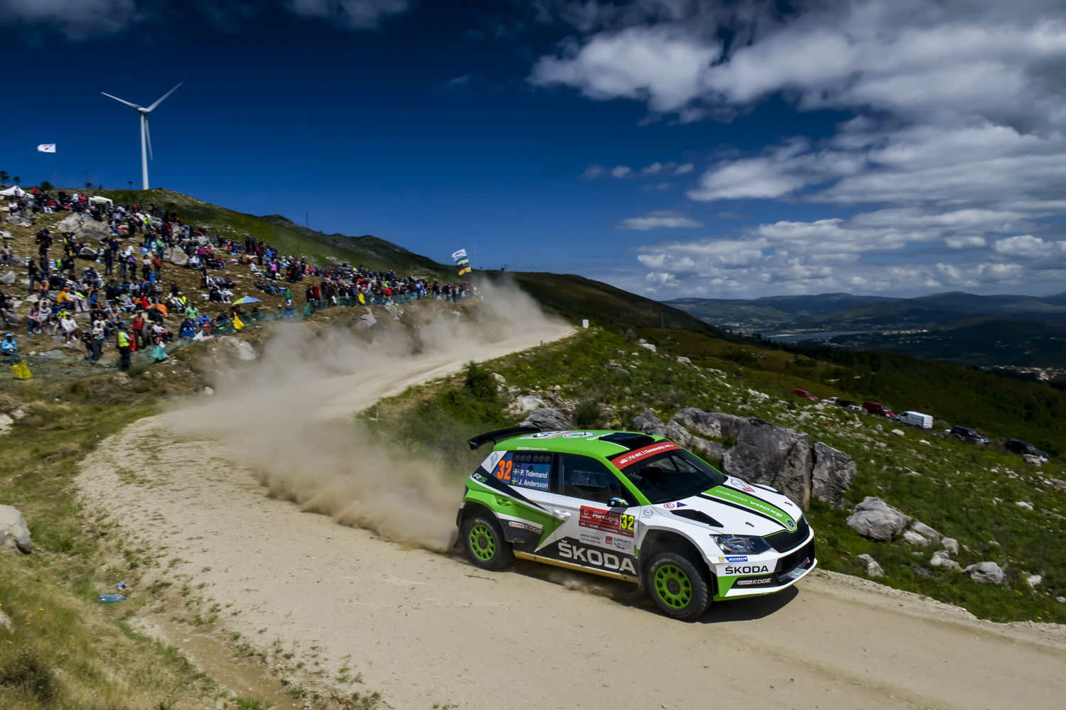 At Rally Hustopeče Pontus Tidemand/Jonas Andersson (ŠKODA FABIA R5) are aiming for their first victory in the Czech Republic.