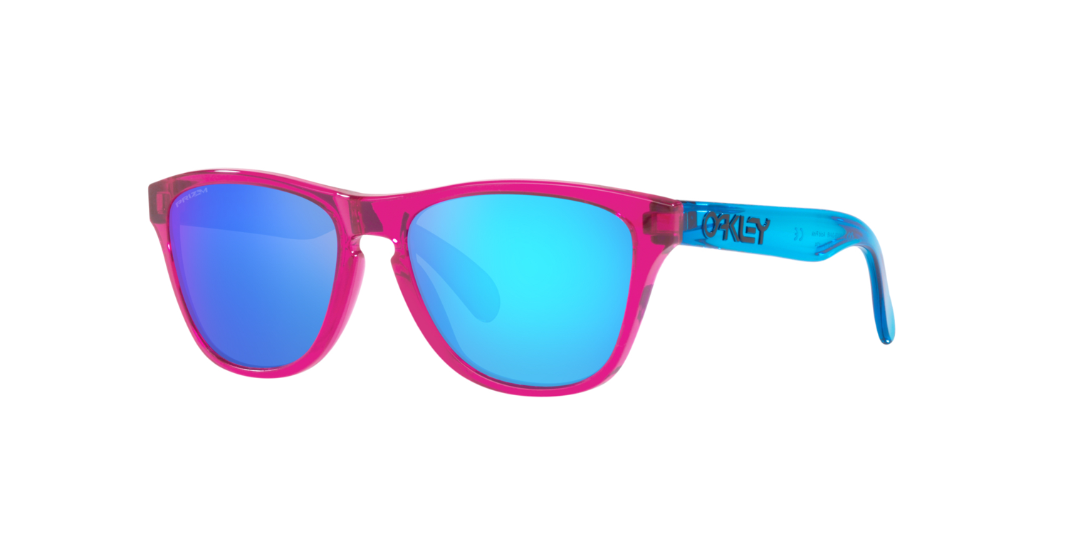 OAKLEY FROGSKINS XXS ACID PINK WITH PRIZM SAPPHIRE