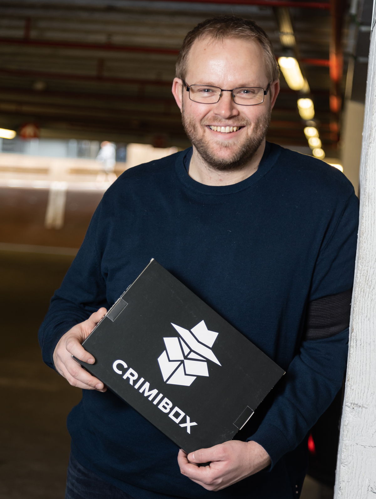Jimmy Cowe, founder van Crimibox